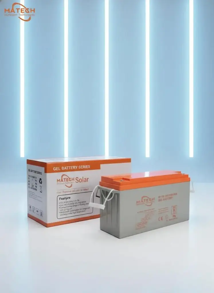 BATTERIE SOLAIRE GELL MATECH 150AH