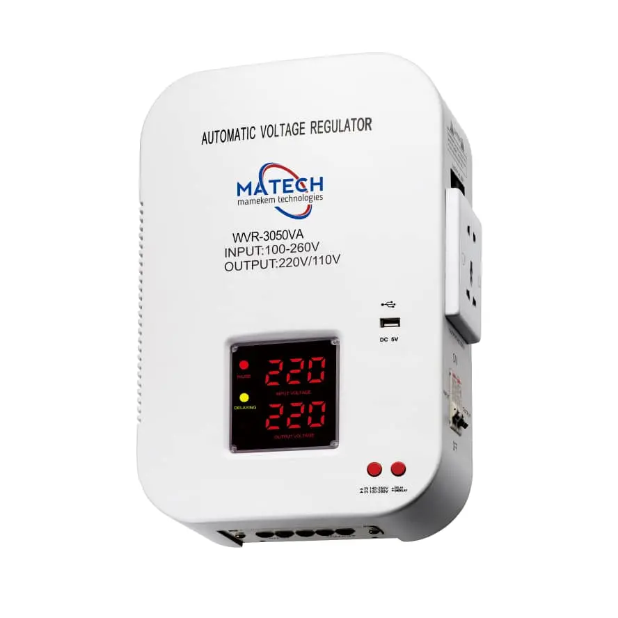 REGULATEUR DE TENSION MURALE 3000VA