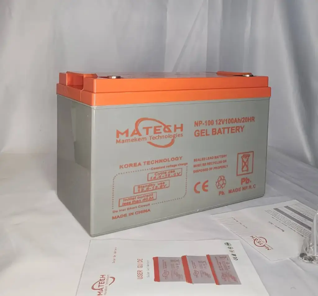 BATTERIE SOLAIRE GELL 100A