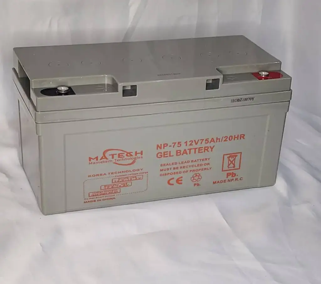 BATTERIE SOLAIRE GELL 75AH