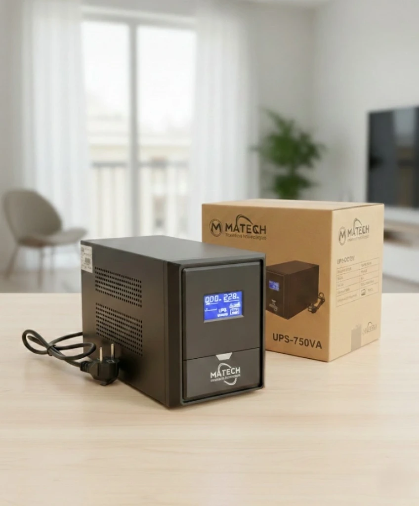 onduleur MATECH -smart ups-750VA lcd-230v guarantie 1 an