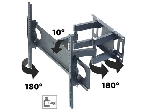 support mural MATECH pour angle robuste de 26 a 55 pouces
