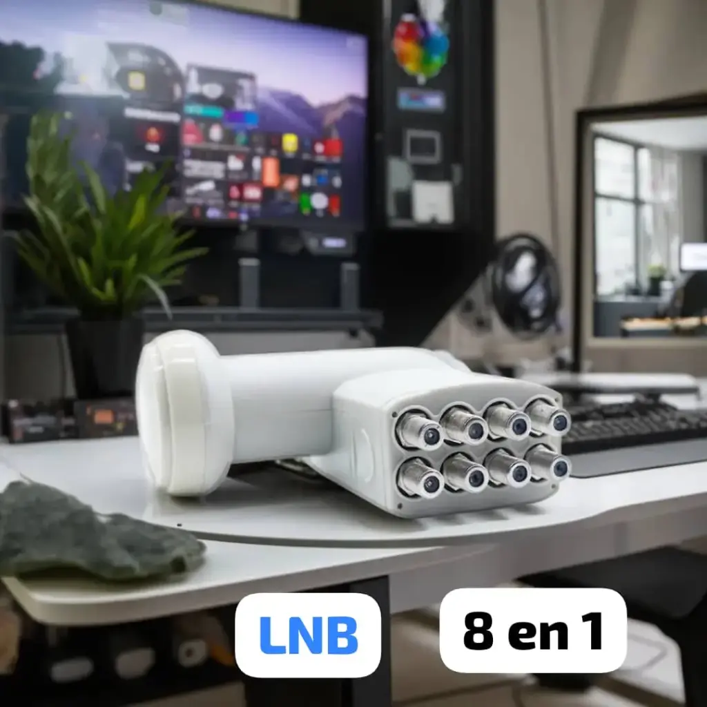 TÊTE LNB KU  8 SORTIES STARGOLD