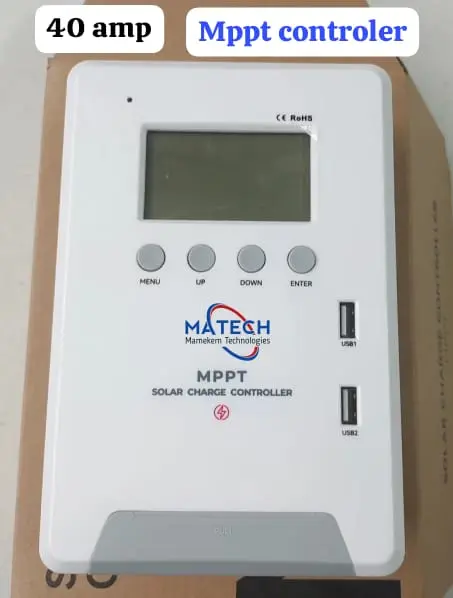 Contrôleur de charge solaire MATECH 40A