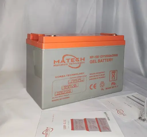 BATTERIE SOLAIRE GELL 100A