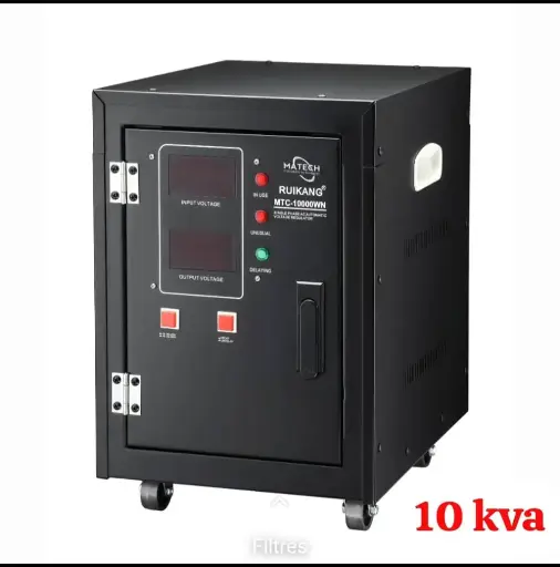 RÉGULATEUR DE TENSION MATECH NUMÉRIQUE 10000 Watts