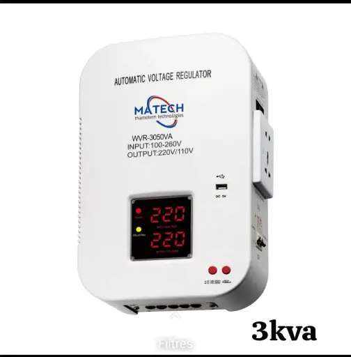 RÉGULATEUR DE TENSION MURAL 3050VA