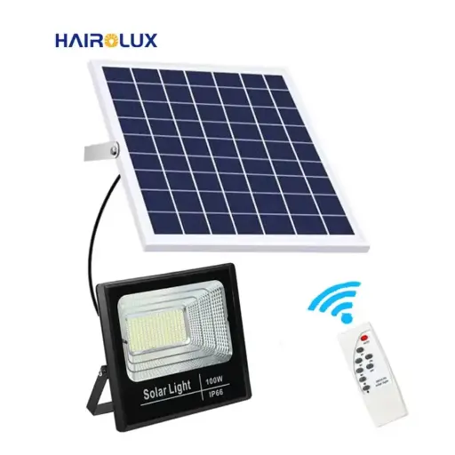 Panneau + lampe solaire