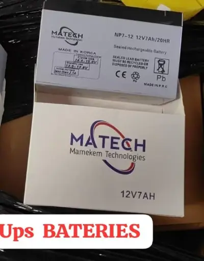 UPS batterie 12v/7Ah